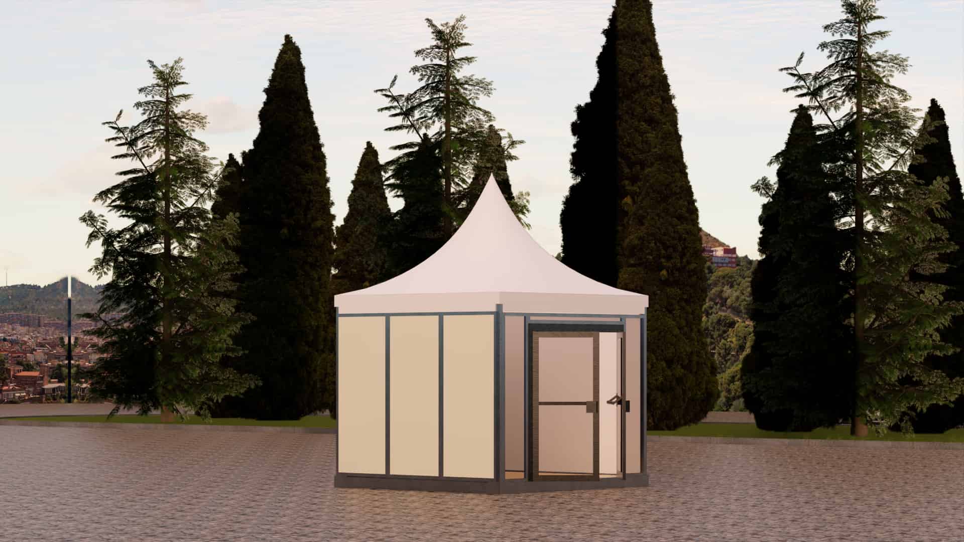 3m x 3m Pagoda 2 2