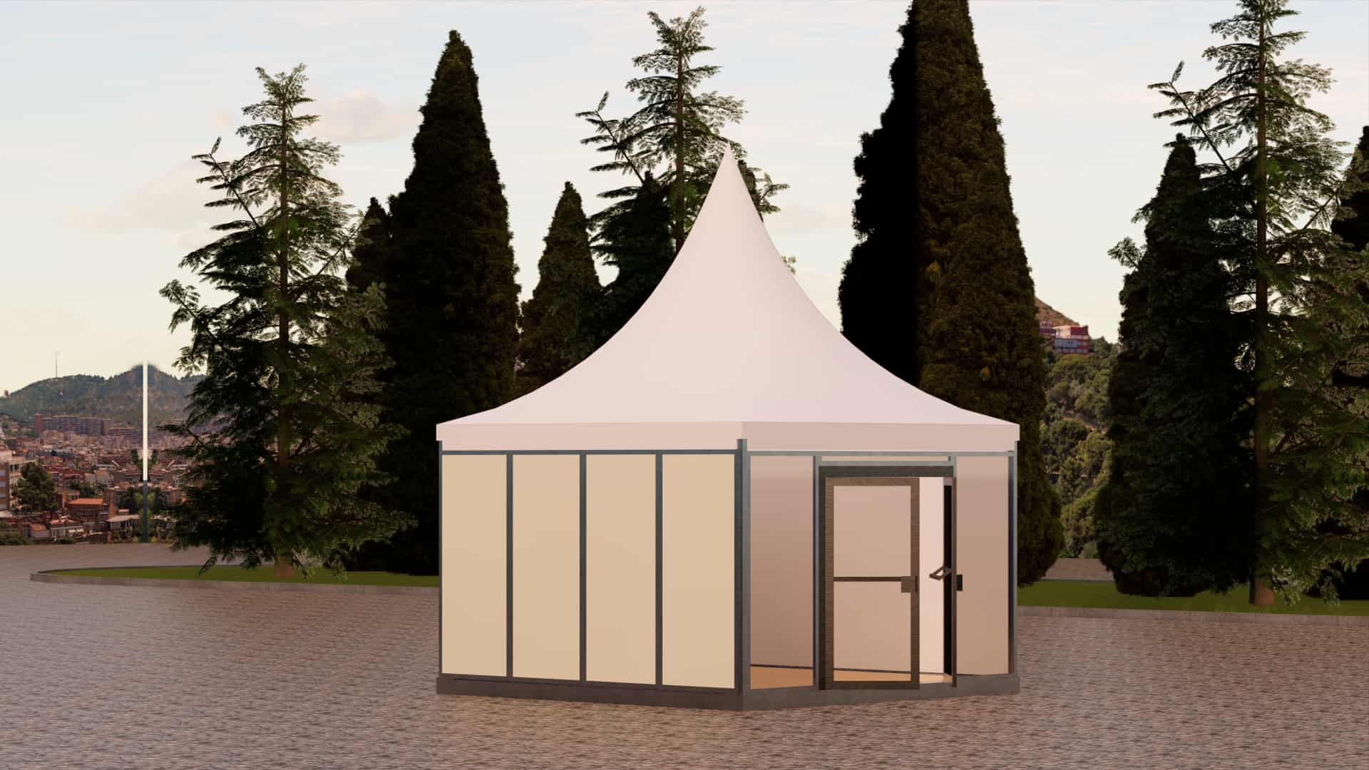 4m x 4m Pagoda 2