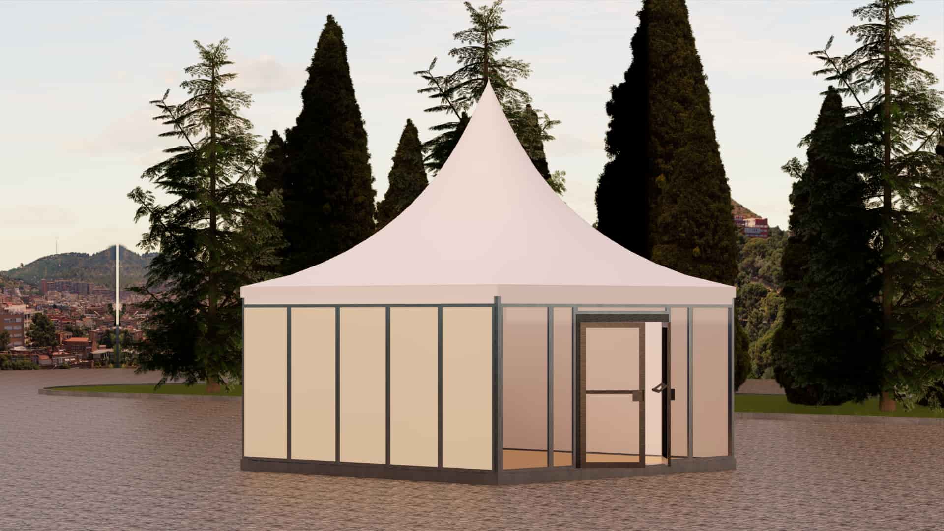 5m x 5m Pagoda 2