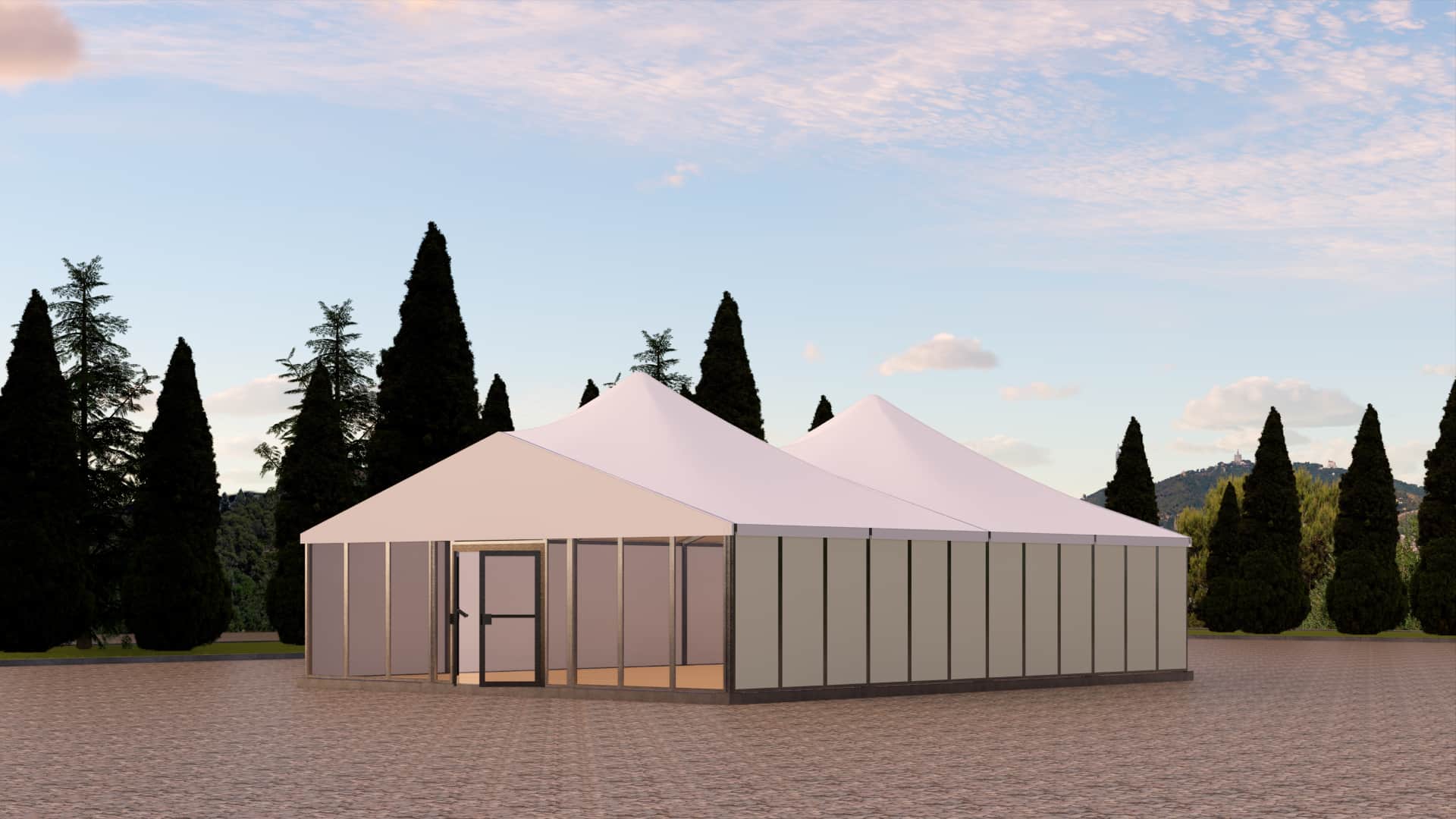 9m x 6m Dune Roof 1